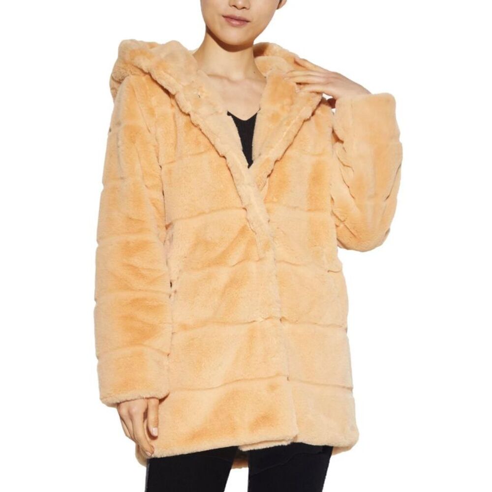 Apparis Peach Teddy Jacket